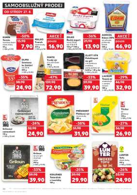 akční leták Kaufland 27.8.2025-2.9.2025