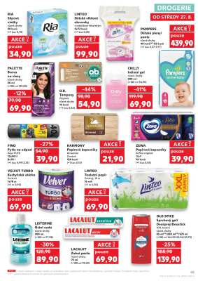akční leták Kaufland 27.8.2025-2.9.2025