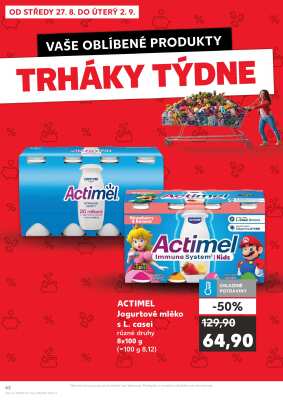 akční leták Kaufland 27.8.2025-2.9.2025