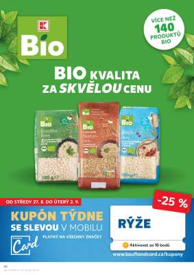 akční leták Kaufland 27.8.2025-2.9.2025