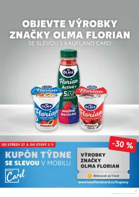 akční leták Kaufland 27.8.2025-2.9.2025