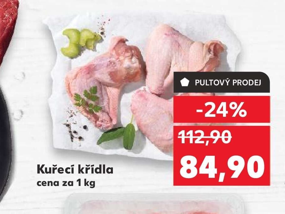 Kuřecí křídla cena za 1 kg