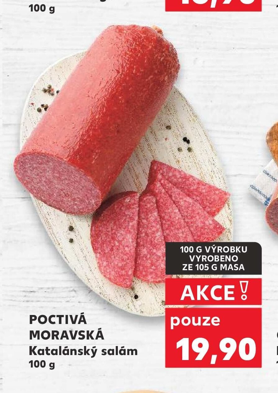 POCTIVÁ MORAVSKÁ Katalánský salám