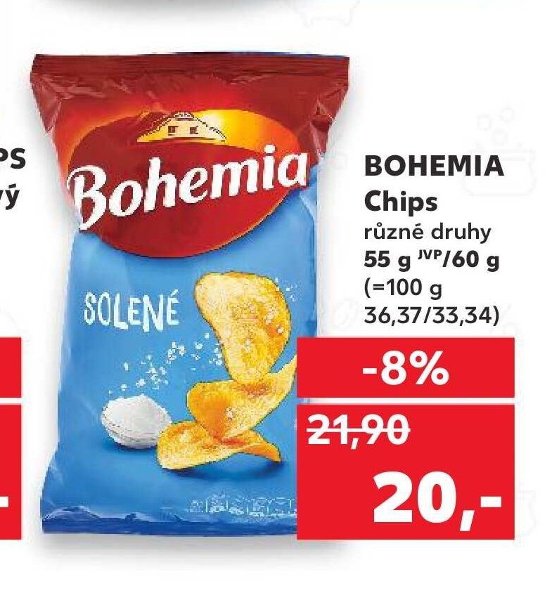 Bohemia Chips 55 g