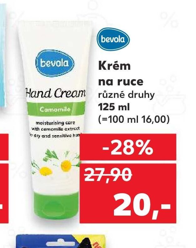 Bevola Krém na ruce 125 ml
