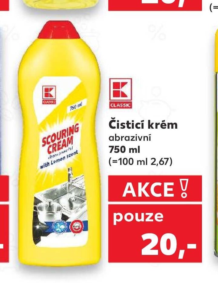 K-Classic Čisticí krém abrazivní 750 ml