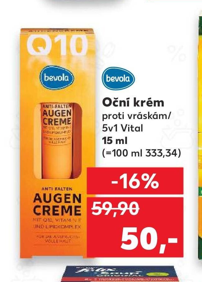 bevola Oční krém
