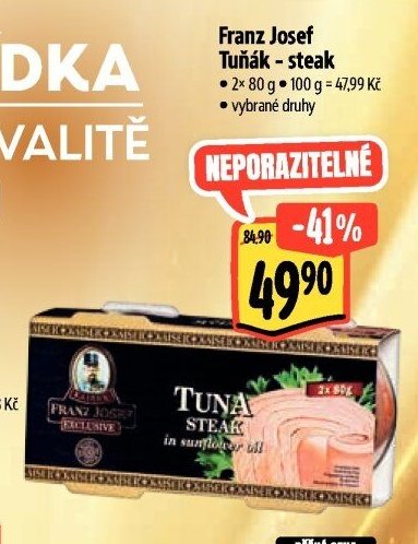 Franz Josef Tuňák - steak