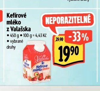 Kefírové mléko z Valašska