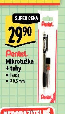 Mikrotužka + tuhy Pentel