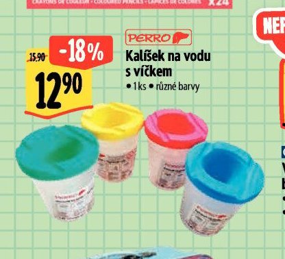 Kalíšek na vodu s víčkem