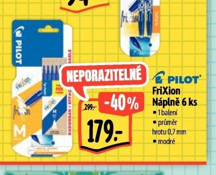 FriXion Náplně 6 ks