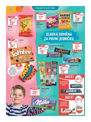 akční leták Globus 27.8.2025-2.9.2025