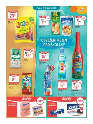 akční leták Globus 27.8.2025-2.9.2025