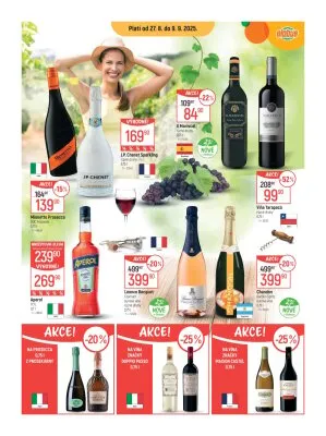 akční leták Globus 27.8.2025-2.9.2025