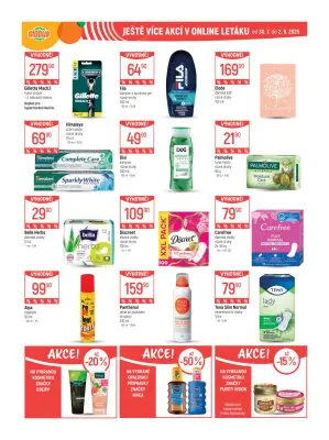 akční leták Globus 27.8.2025-2.9.2025