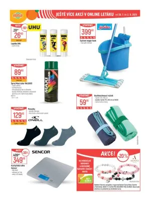 akční leták Globus 27.8.2025-2.9.2025