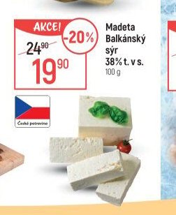 Madeta Balkánský sýr