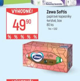 Zewa Softis papírové kapesníky - Globus akcniletaky.com