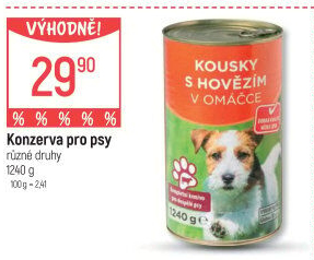 Konzerva pro psy Korrekt