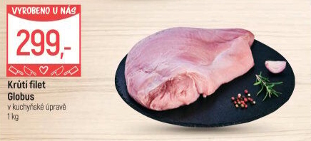 Krůtí filety Globus