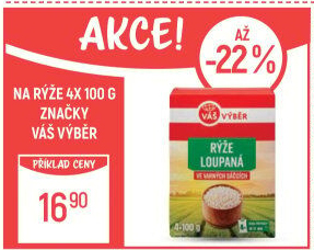 Rýže loupaná Váš Výběr