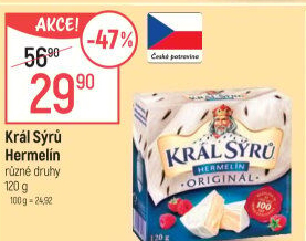 Sýr Hermelín Král sýrů