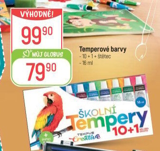 Temperové barvy Tempus