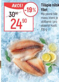 Tilápie nilská filety