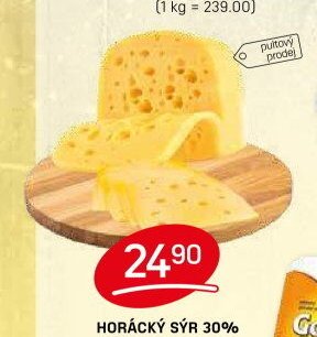 HORÁCKÝ SÝR 30% 100 g