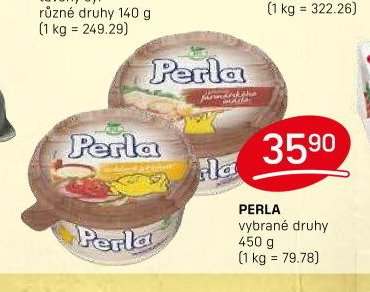 PERLA vybrané druhy 450 g