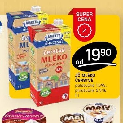 JČ MLÉKO ČERSTVÉ