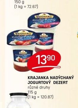 KRAJANKA NADÝCHANÝ JOGURTOVÝ DEZERT