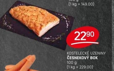 Česnekový bok Kostelecké uzeniny