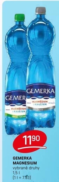 Minerální voda Gemerka