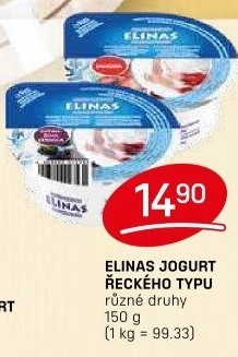Ochucený jogurt řecký Elinas
