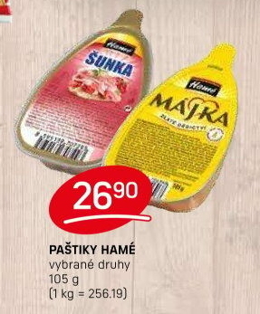 Paštiky Hamé