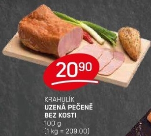 Pečeně uzená bez kosti Krahulík