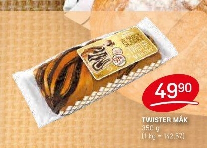 Pečivo Twister Penam