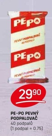 Podpalovač pevný Pe-Po