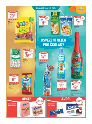 akční leták Globus 27.8.2025-2.9.2025