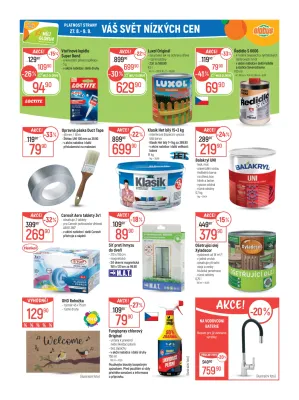 akční leták Globus 27.8.2025-2.9.2025