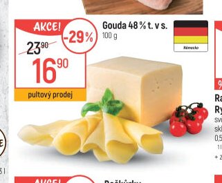 Gouda 48 % t. v s.
