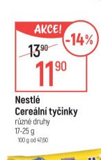 Nestlé Cereální tyčinky