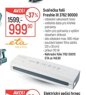 Svářečka folií Freshie III 3762 90000