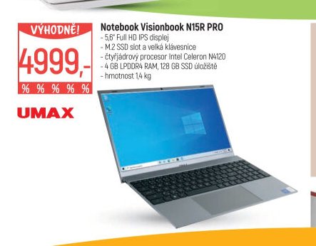 Notebook Visionbook N15R PRO
