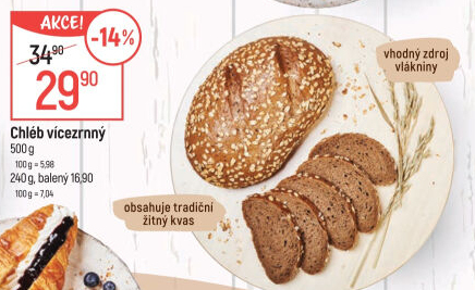 Chléb vícezrnný