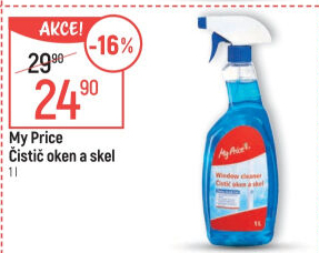 Čistič oken My Price