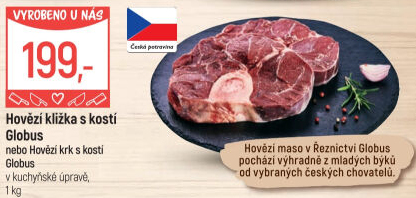 Hovězí kližka s kostí Globus