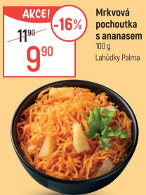 Mrkvový salát s ananasem